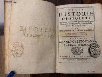 Bernardino de Conti di Campello - Delle Historie di