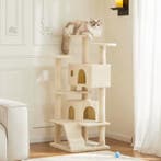 Hoge Multi-Level Krabpaal Toren – Compact, Stabiel, Nieuw, Verzenden, Nieuw, Krabpaal