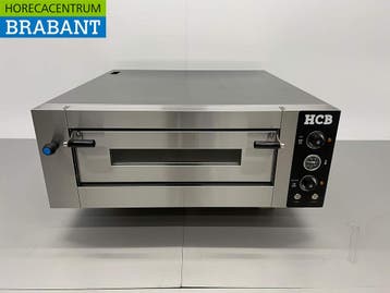 HCB RVS Pizzaoven 6 pizzas 34 cm doorsnede 400V Horeca, Ophalen of Verzenden, Nieuw in verpakking