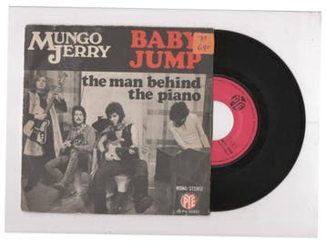 Mungo Jerry – Baby Jump / The Man Behind The Piano (1-7-Vin, Ophalen of Verzenden, Nieuw in verpakking