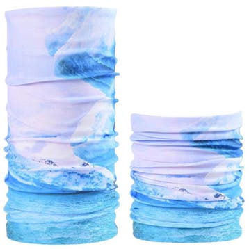 Fako Fashion - Microfiber Faceshield - Bandana - Nekwarmer -, Verzenden, Nieuw