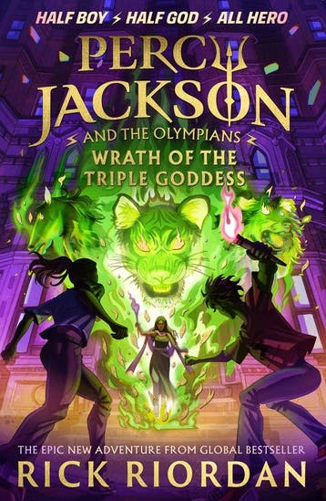 Percy Jackson and the Olympians: Wrath of the Triple Goddess, Verzenden, Zo goed als nieuw, Rick Riordan