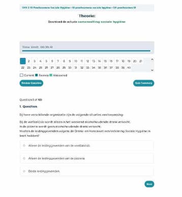 Proefexamens sociale hygiëne SVH, Nieuw, Niet van toepassing, Oefentoets.com