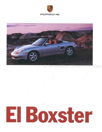 1997 PORSCHE BOXSTER BROCHURE SPAANS, Boeken, Nieuw, Porsche, Author