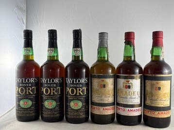 Taylors, Rover Port (3x) & Porto Amadeu (3x) - Tawny -, Nieuw