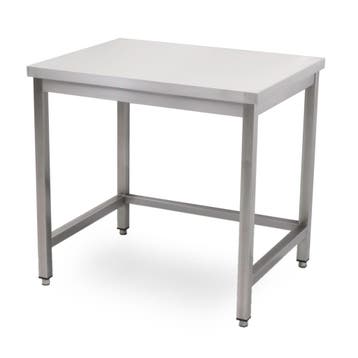 HCB Pro-line Werktafel - 90 x 70 x 85 cm - RVS, Verzenden, Nieuw in verpakking, Overige typen