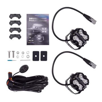 160W LED extra lamp 3.5 Work Light Spot DRL voor Off Road, Verzenden, Nieuw, Universele onderdelen