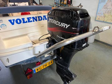 Mercury 60 pk EFI 4 takt  Langstaart, Watersport en Boten, Gebruikt, Viertaktmotor, 30 pk of meer, Buitenboordmotor