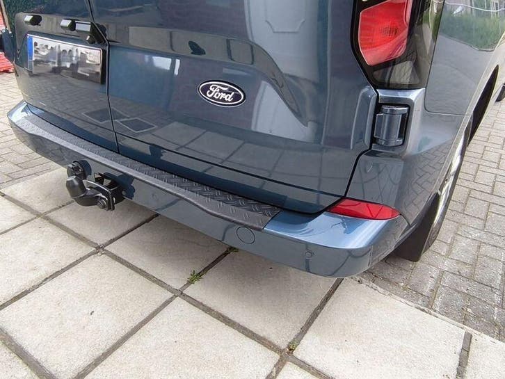 Aluminium bumper beschermer Ford Custom >2023 zwart, Auto diversen, Auto-accessoires, Ophalen of Verzenden