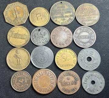 België, Nederland, Frankrijk, Verenigd Koninkrijk. Lot de 16