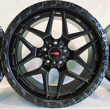 20 inch 5x139.7 Vortex Offroad Matt Black Dodge Ram Velgen, Ophalen of Verzenden, Nieuw, 20 inch, Velg(en)