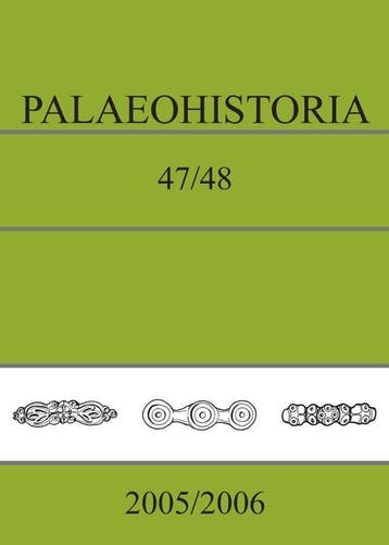 Palaeohistoria 47/48 (2005/2006) / Palaeohistoria: acta et, Verzenden, Zo goed als nieuw