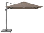 Voyager T2 zweefparasol 270x270 cm Havanna met 90KG voet en, Tuin en Terras, Parasols, Ophalen of Verzenden, Nieuw