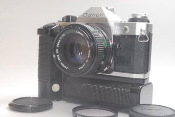Canon AE-1 Program + new FD 1,4/50mm + Motor Drive MA |, Nieuw