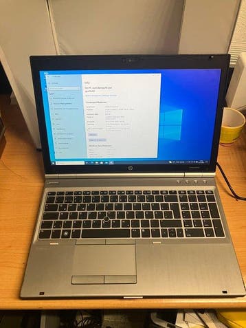 HP EliteBook 8560p top notebook with 8GB & 120GB Disk -, Nieuw