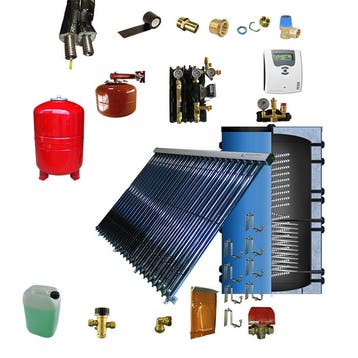 CV verwarming en tapwater zonneboiler 400L+ Prisma Pro 24, Verzenden, Nieuw