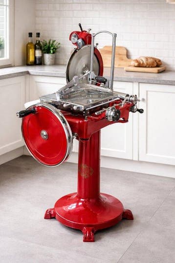 Berkel - Snijmachine - Model 21 - gietijzer, staal en