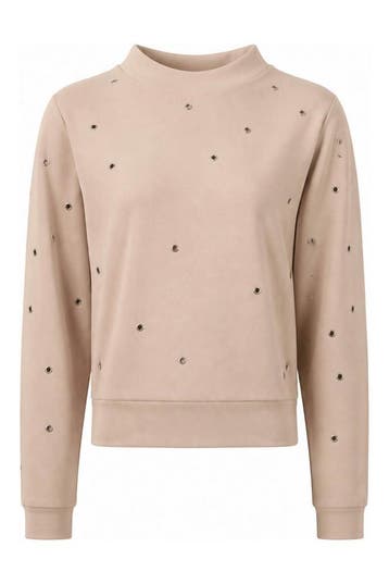 AAIKO Trui in maat M Beige, AAIKO, Verzenden, Zo goed als nieuw, Beige