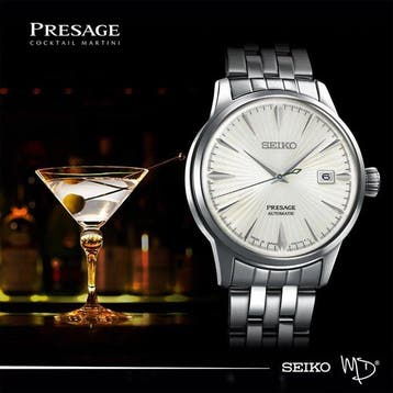 Seiko - Presage Cocktail Martini Automatic - SRPG23J11 -, Nieuw