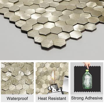 Zelfklevende Mozaïek Tegel - Afimera Mini Hexagon -, Ophalen of Verzenden, Nieuw