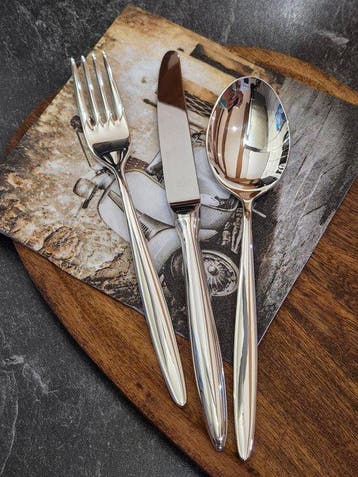Christofle - Bestecke Orleans , NEU , Silber 150 , 18 Teile