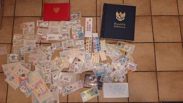 Indonesië - Verzameling & Carnet postzegels republik, Gestempeld