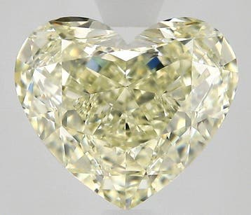 1 pcs Diamant (Natuurlijk) - 2.41 ct - Hart - VVS1 -, Nieuw
