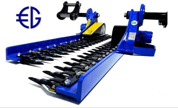 Heggenschaar hydraulisch graafmachine of shovel Eurograb, Zakelijke goederen, Machines en Bouw | Kranen en Graafmachines, Ophalen of Verzenden
