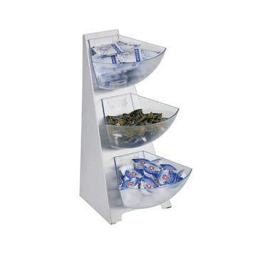 GGM Gastro | Buffetladder MULTI RACK - RVS & SAN kunststof -, Verzenden, Nieuw in verpakking, RVS Meubilair