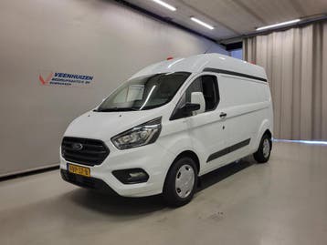 Ford Transit Custom 2.0TDCI L2/H2 Trekhaak Euro 6!, Gebruikt, Euro 6, Wit, Ford