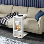 [en.casa] Bijzettafel Siikainen laptoptafel met horizontale, Huis en Inrichting, Tafels | Bijzettafels, Verzenden, Nieuw