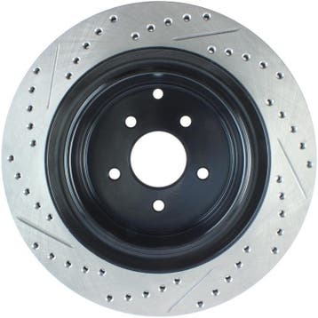 StopTech 09 Infiniti FX50 SportStop Slotted & Drilled Rear, Ophalen of Verzenden, Nieuw