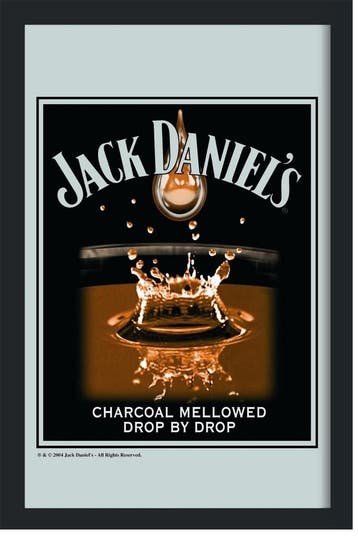 Jack Daniels drop by drop spiegel, Ophalen of Verzenden, Nieuw