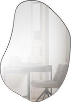 WOOOD Romee Organische Spiegel - Metaal - Zwart - 100x70x4, Verzenden, Nieuw