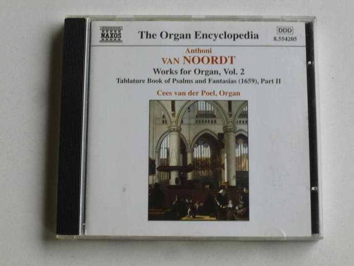 Anthoni van Noordt - Organ Works vol.2 / Cees van der Poel, Cd's en Dvd's, Cd's | Klassiek, Zo goed als nieuw, Ophalen of Verzenden