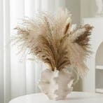 Minimalistische Keramische Koraal Vaas Scandinavisch Decor, Verzenden, Nieuw