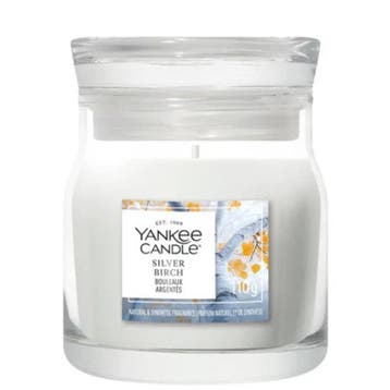 Yankee Candle Silver Birch Small Jar - 110gr, Ophalen of Verzenden, Nieuw, Overige typen