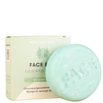 ShampooBars Facewash Bar  Eucalyptus Tea Tree Onzuivere Huid, Ophalen of Verzenden, Nieuw, Verzorging
