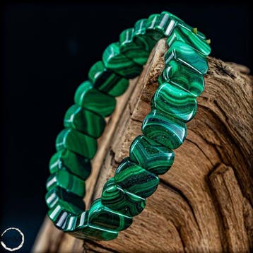 Exclusieve malachiet armband van de hoogste kwaliteit – Een