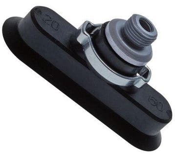 15x5mm Ovaal vlak NBR Grijs Vacuümzuignap M5 Slag 1mm, Doe-het-zelf en Verbouw, Verzenden, Nieuw