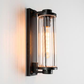 Muurlamp Porter Outdoor Antiek Zwart Buitenverlichting, Verzenden, Nieuw