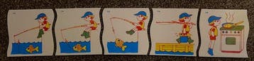 Puzzel 4A Jongen vist, Verzenden, Nieuw