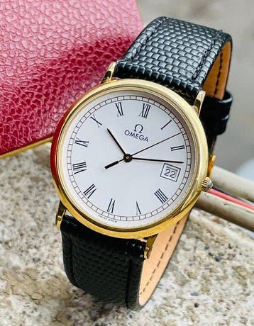 Omega - De Ville Romen Dial Quartz 1980-1989 Men No Reserve, Nieuw