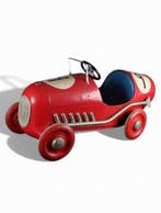 Tri-ang - Trapauto Tri-ang Metal Pedal Car – Race Car, No.9