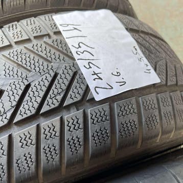 2 x Vredestein Wintrac Xtreme S 245-35-19 Winterbanden 5,5mm, 19 inch, Band(en), Personenwagen, Gebruikt