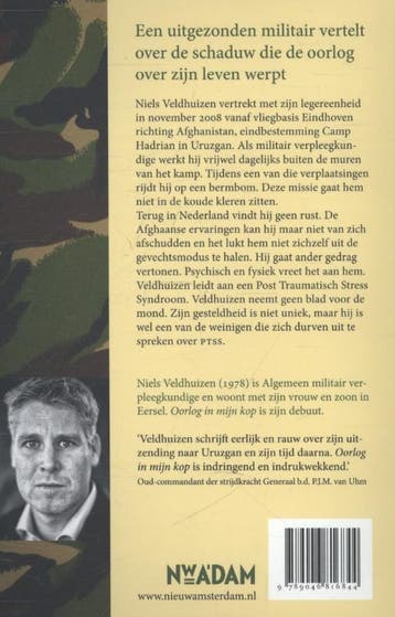 Oorlog in mijn kop 9789046816844 Niels Veldhuizen, Verzenden, Gelezen, Niels Veldhuizen