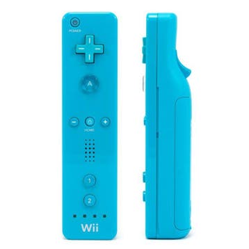 Wii remote controller blauw origineel, Spelcomputers en Games, Spelcomputers | Nintendo Consoles | Accessoires, Verzenden, Nieuw