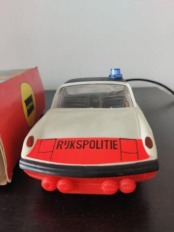 Hema - Speelgoedauto Rijkspolitie Porsche auto - 1960-1970 -