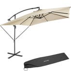Parasol Apollon met slinger 2,5 x 2,5 m - beige, Tuin en Terras, Zonneschermen, Verzenden, Nieuw