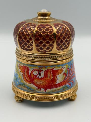 Boîte à musique Fabergé – Franklin Mint – The Firebird – -